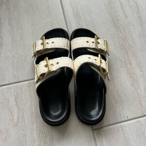 All Saints leather sandals
